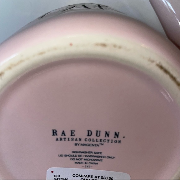 Rae Dunn Sweet Heart Bunny Canister - Picture 4 of 4